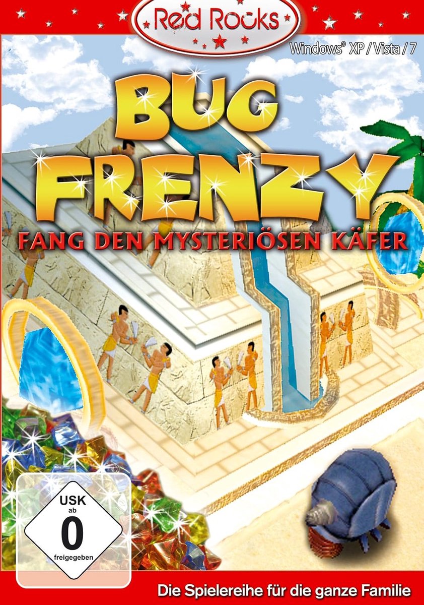PC spel Bug Frenzy - Red Rocks - casual avontuur - ontdek spannende werelden - ShopVlot