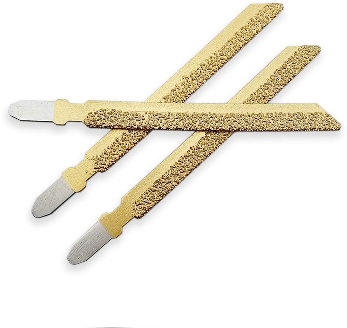 Decoupeerzaagbladen 100 mm - Goud - Vacuüm gelast - Voor het snijden van graniet en tegels - ShopVlot