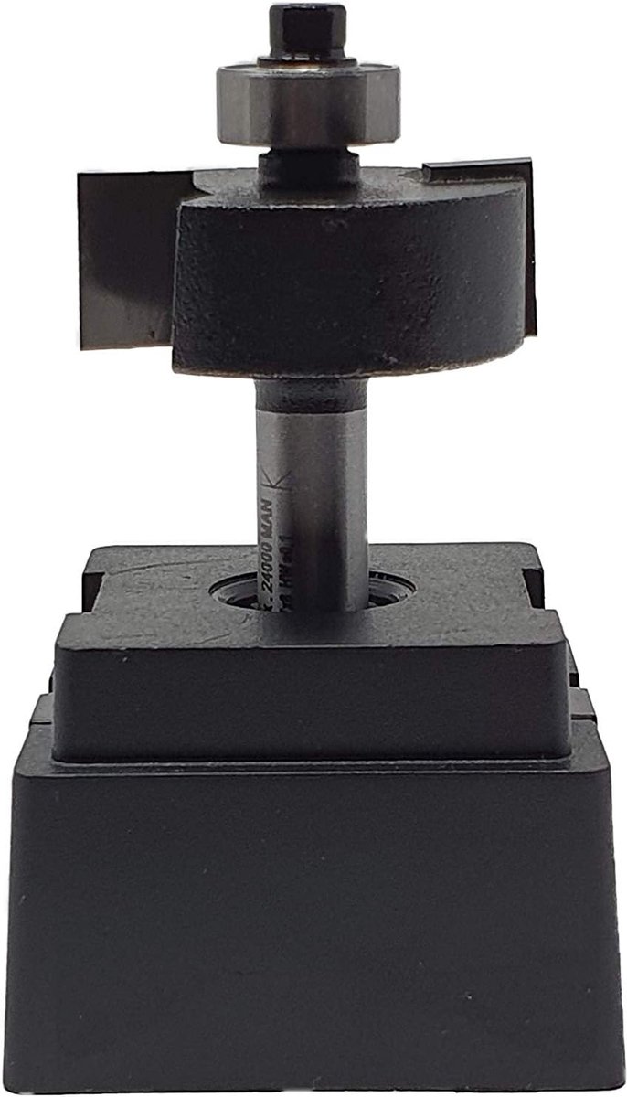Frees cutter 32 mm - met kogellagers - 9,5 mm schacht - geschikt voor handfrezen - ShopVlot