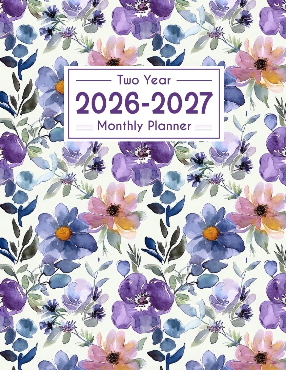Maandplanner 2026-2027 - Twee Jaar - Handzaam formaat - Perfect voor organisatie - ShopVlot