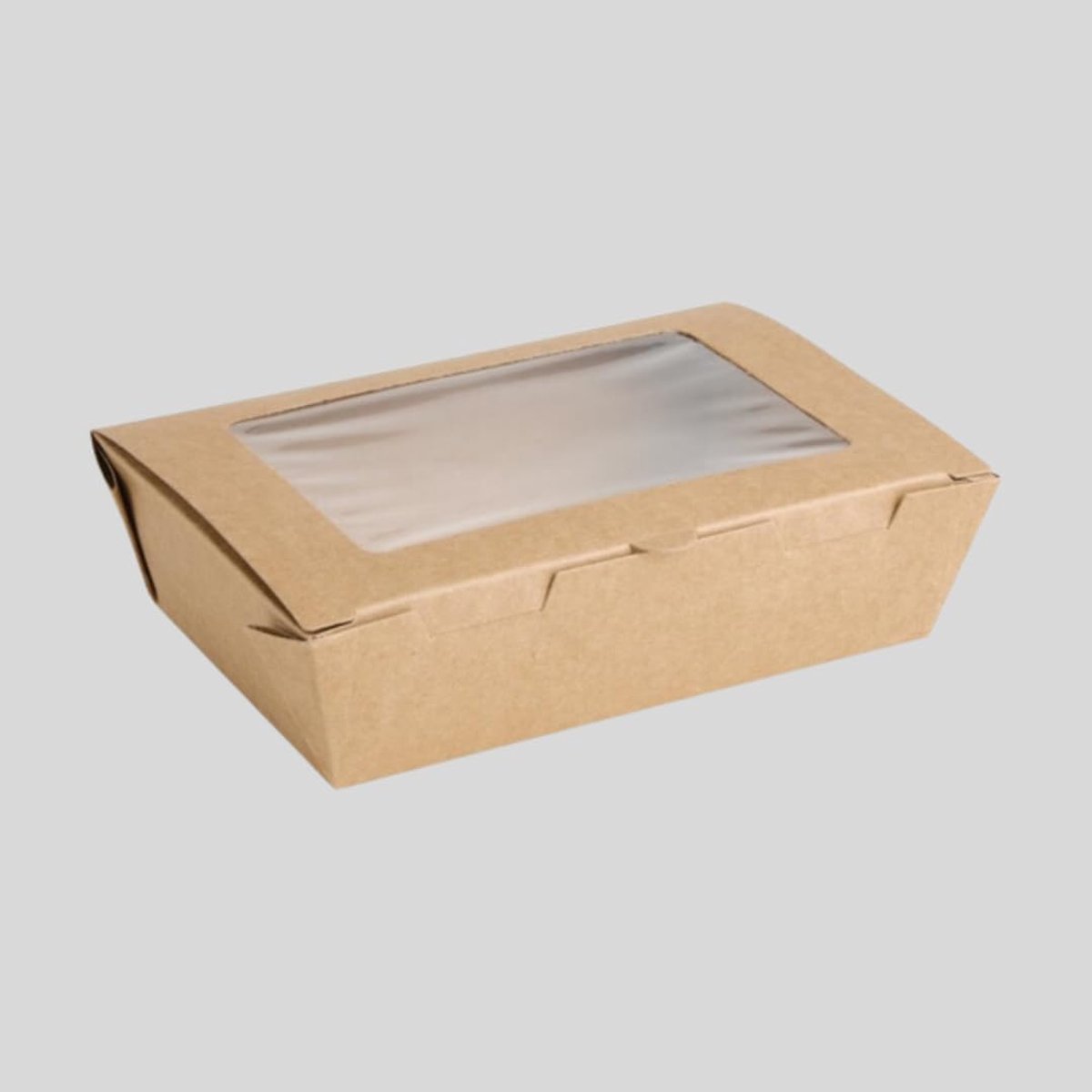 Catering dozen 100 stuks - Groot - Organisch KRAFT - Duurzaam en milieuvriendelijk - Voor take-away - ShopVlot