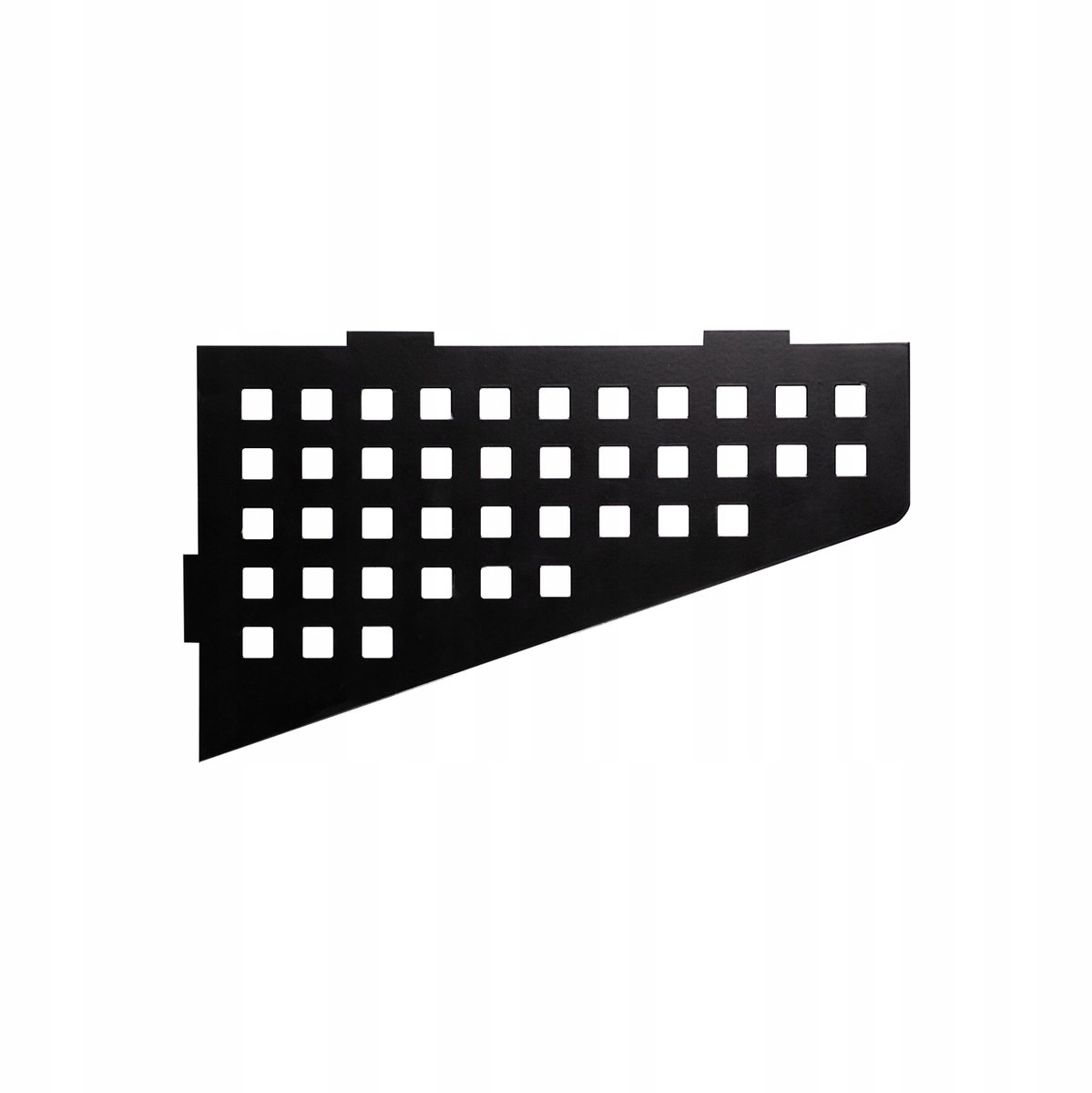Merkloos Merkloze Hoekplank Douche - Roestvrij Staal, Zwart, 14x24cm