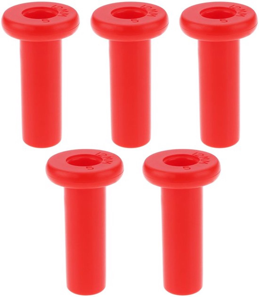 5x Push Fit Power Plug 12mm Compatibel met John Guest Push Water Hose Pipe Fitting Tube End Stopper Plug voor Caravan, Motorhomes