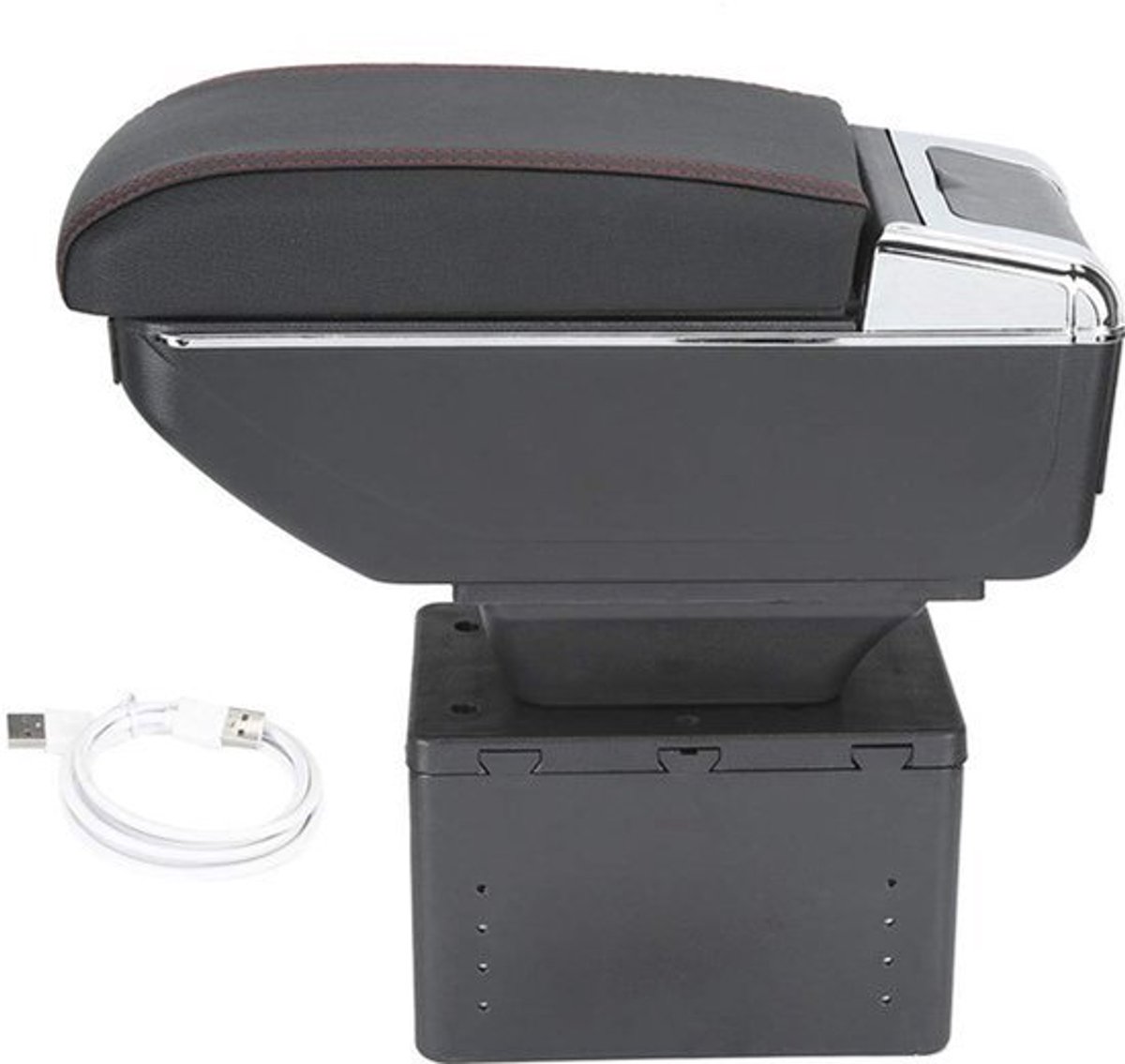 Universele Auto Armsteunbox - Aanpasbare Centrumconsole met USB-interface