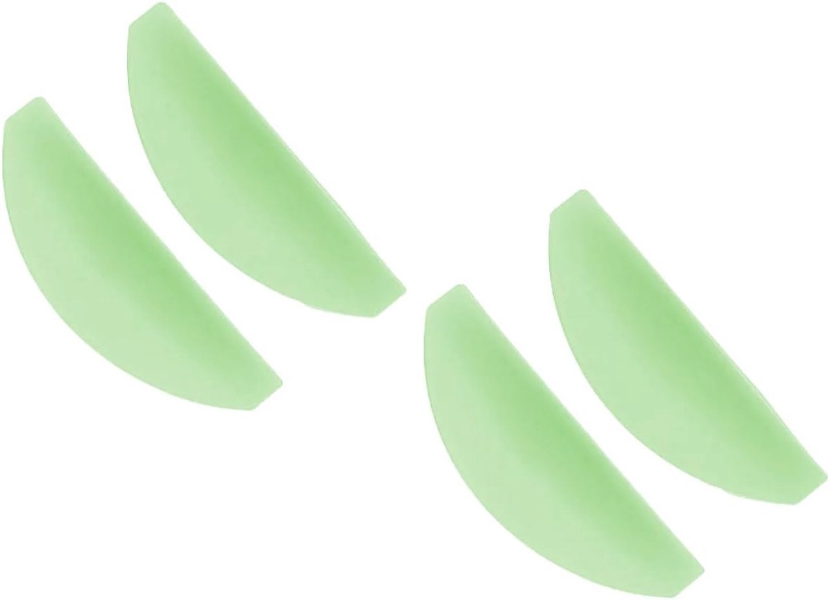 Eyelash lifting pads - 4 stuks - silicone - herbruikbaar - voor een natuurlijke wimperlook - ShopVlot