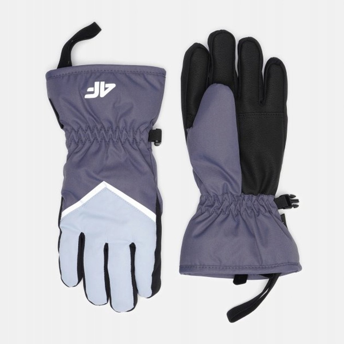 4F kinderskihandschoenen winter 2022 Blauw