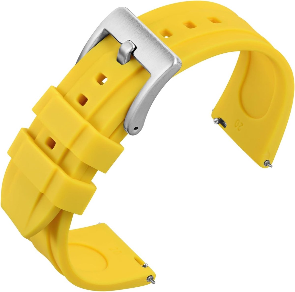 Horloge band 16mm 18mm 20mm 22mm - silicone - waterdicht - snelle vervangingsmogelijkheid - SnelShoppen