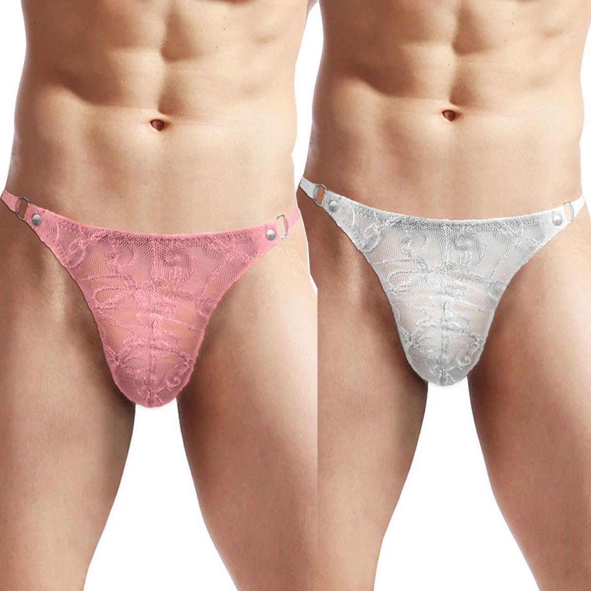 Boxerbriefs heren - sexy kant - jockstrap stijl - comfortabel voor dagelijks gebruik - SnelShoppen