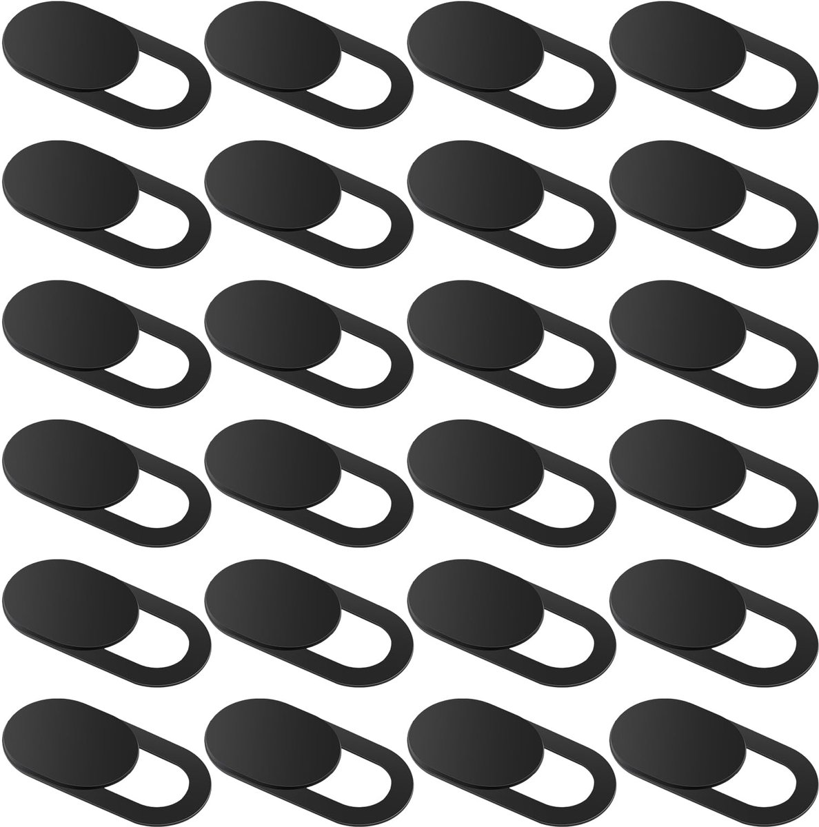 Webcam cover 24 stuks - 0,03 inch ultradun - privacybescherming - voor laptop en mobiel - SnelShoppen