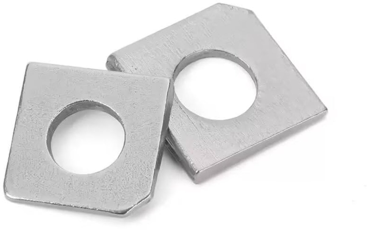 Ringen vierkante sluitringen 304 roestvrij staal afgeschuinde sluitringen M16 (3 stuks)