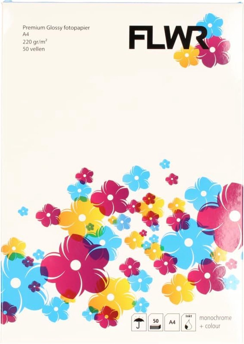 Fotopapier A6 10x15cm - Glanzend - 250g - Ideaal voor scherpe afdrukken - SnelShoppen