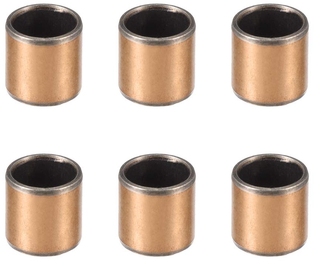 Sourcing map 8 mm boring x 10 mm x 5 mm lengte gewikkelde oliestaven (Pack van 3)