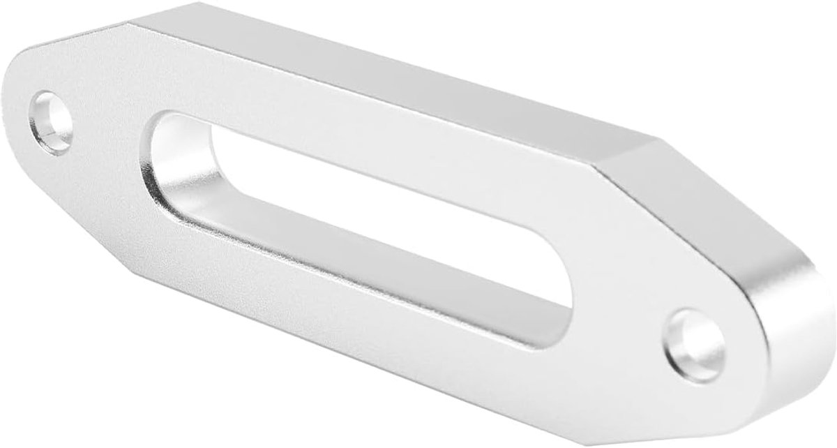 Kluisgeleider voor synthetische lierkabel, zilverkleurig 124 mm