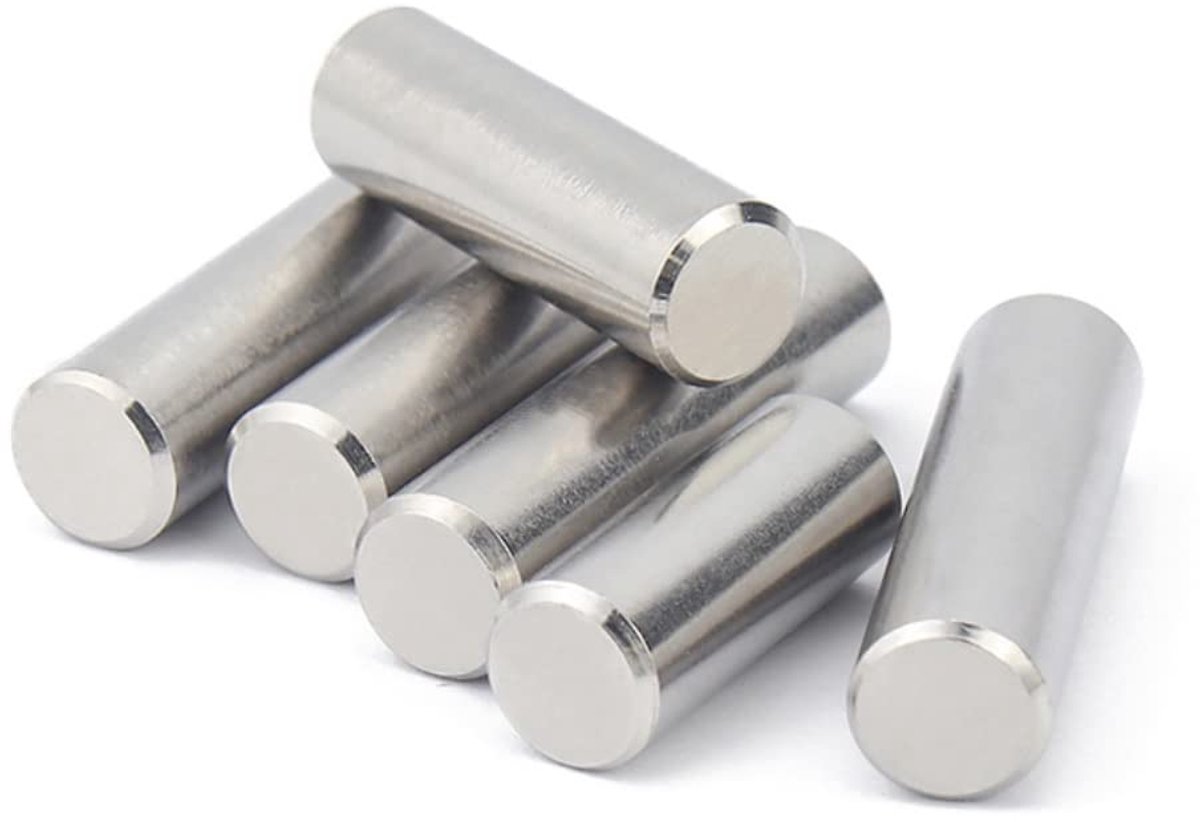 Roestvrijstalen Plankpennen Cilindrische Pennen voor Meubels, Kast, Plank (M3×10mm, 100 pcs)
