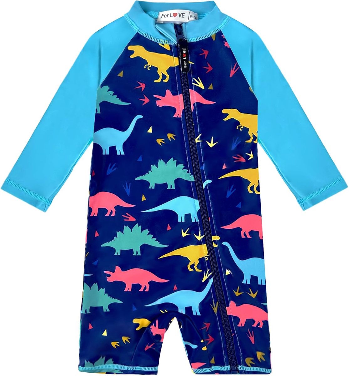 zwemoverall baby 0-3 jaar - zip up - UV-bescherming - ideaal voor het zwemmen - SnelShoppen