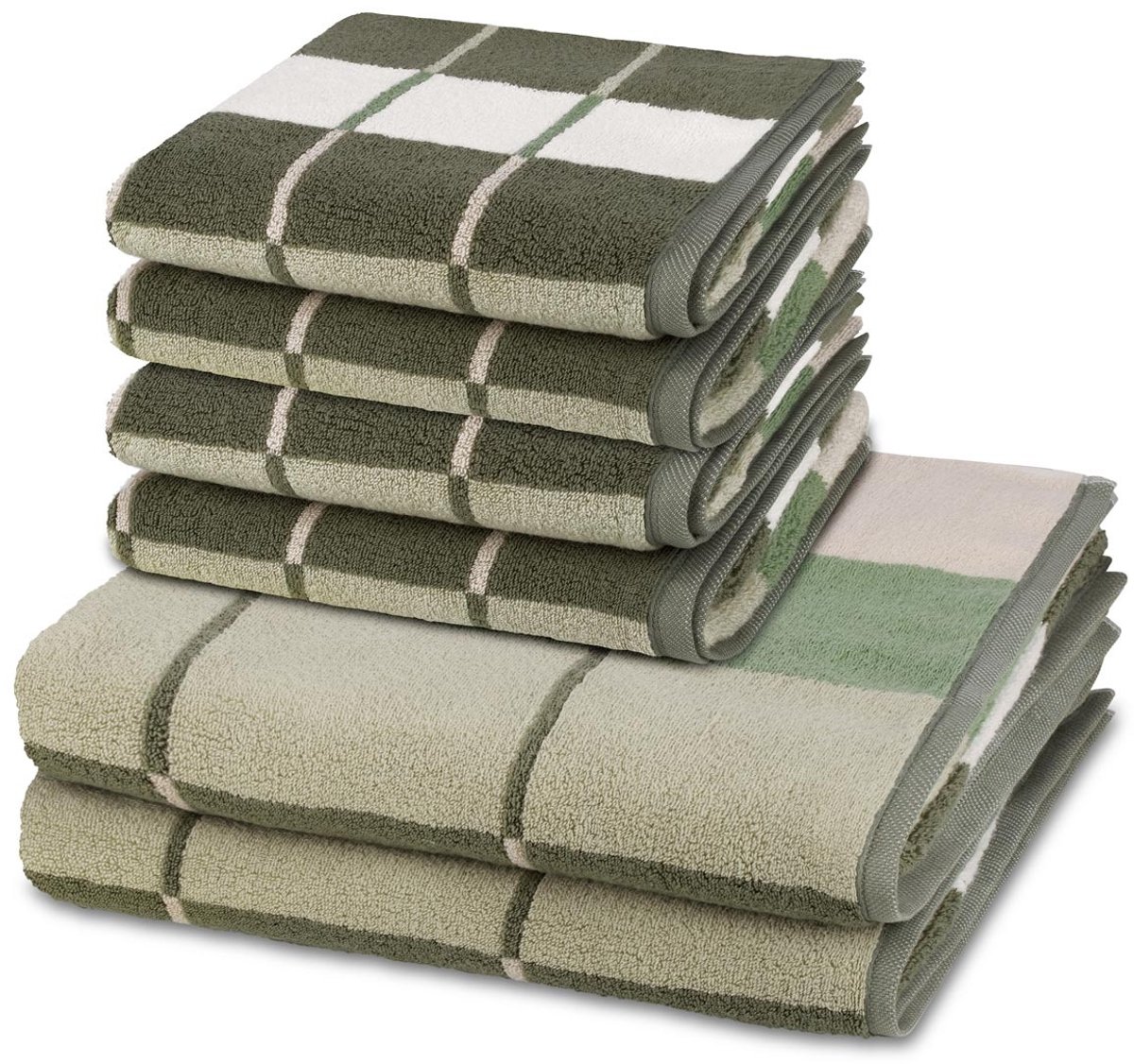 Ross Sonstiges 4 X handdoek 2 X douchehanddoek - in set 6 pack Three Stars