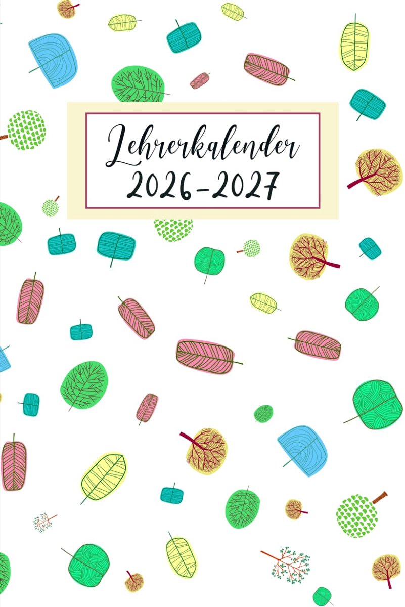 Lehrerkalender A5 - Schulplaner 2026/2027 - Onderwijsplanning - Ideaal voor lesvoorbereiding - ShopVlot