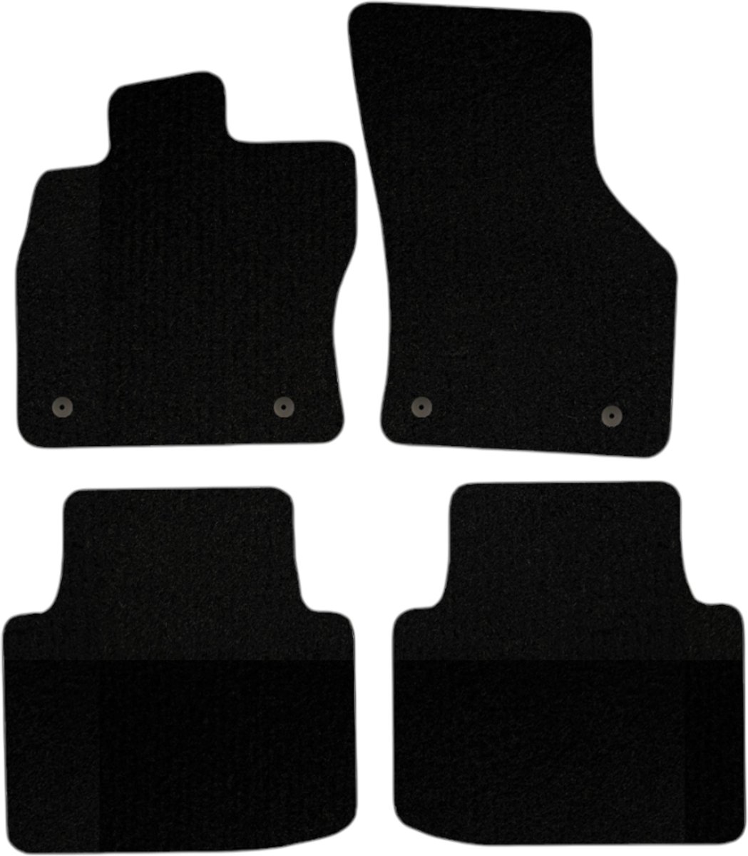 Automatten Skoda Superb 2015-2024 - Velours - Perfecte pasvorm - 4-delig