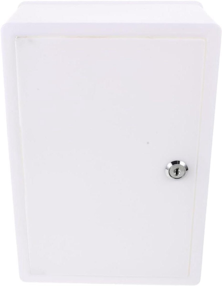 Brievenbus Pakketbox - Postbox Buitenmuur - Veilig Post Opslaan - Weerbestendig Kunststof - 30x20x11 cm - Wit