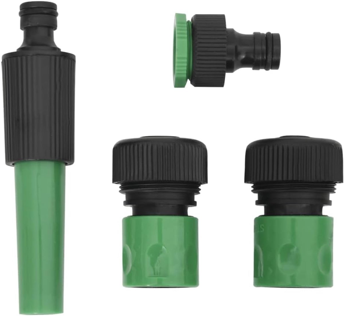 Tuinslang met Accessoires - Water slang - Planten water geven - Weerbestendig PVC - 30 meter - Groen – foto 6