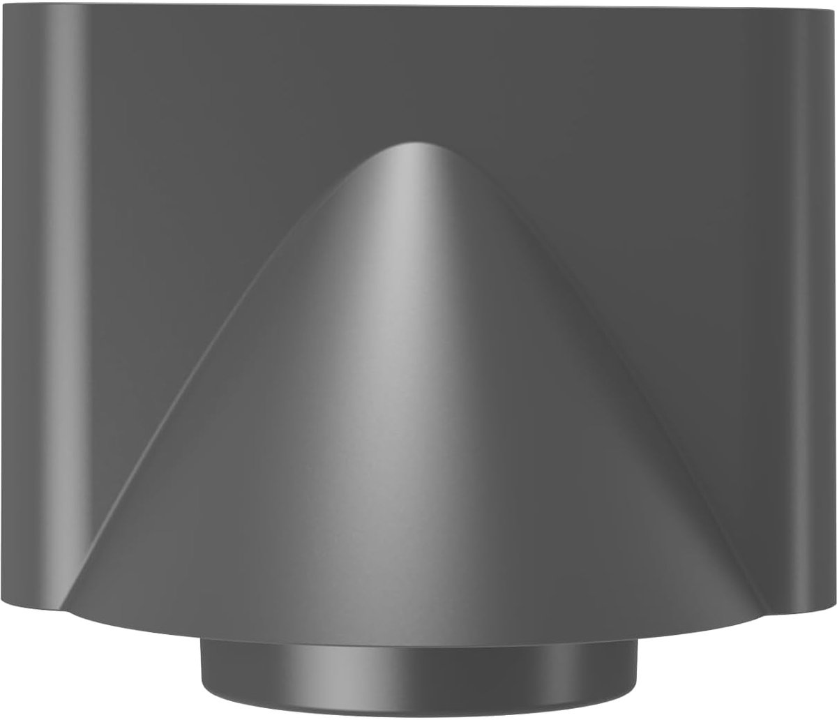 Haardrogermondstuk platte concentrator - vervangend opzetstuk - magnetische interface - ideaal voor precisiedrogen - SnelShoppen