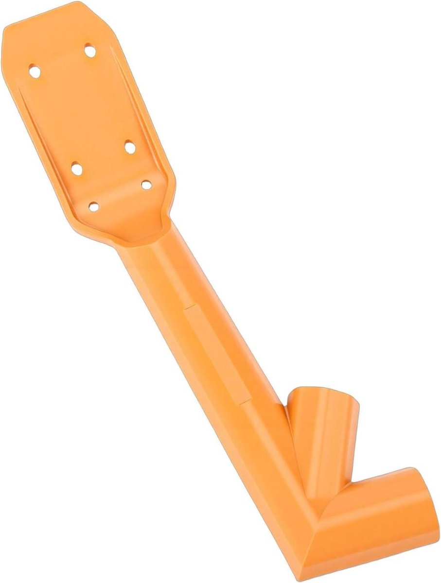 Dakgootreiniger Schep - Goot Schraper - Dakonderhoud - Dubbel Draadontwerp - 35 x 11 x 10 cm - Oranje
