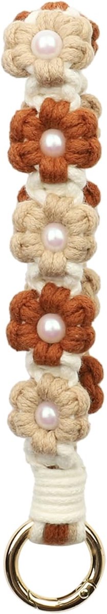 Macrame lint sleutelhanger Lanyard kaart sleutelhanger meisjes cadeau voor vrouw