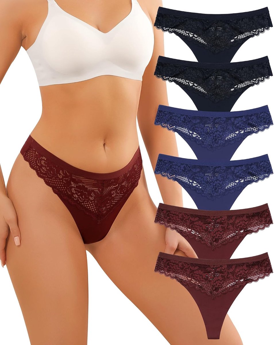 String Tanga Dames Naadloos Kanten Ondergoed Vrouwen Naadloze Slips Onzichtbare Onderbroek Onzichtbare Thongs Vrouwen Bikini Panty Multipack S-XL