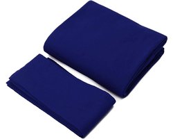 Biljartbiljarttafelkleed - Kamgaren wol + nylon biljartdoek - tafelkleed Home Hotel 7/8/9 voet mat 6 stuks strepen bar biljart biljart tafelkleed professioneel duurzaam