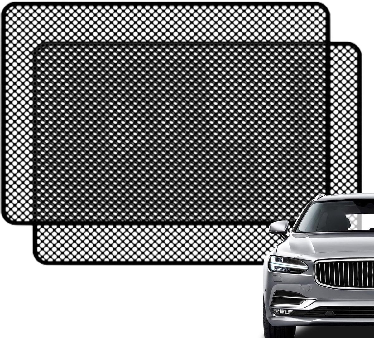 Zonnescherm Venster Cling Film Statische Films Stickers | Zijruit Zonneschermen Auto Gordijnen UV-stralen Vizier Bescherming Fit Beschermt tegen Zon