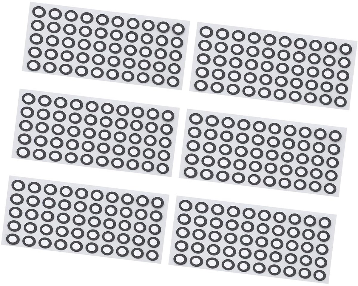 1000PCS 3D- 3D-scanner 6 mm met diffuse reflectie Hoge reflecterende PET-film Tracering van stippen voor