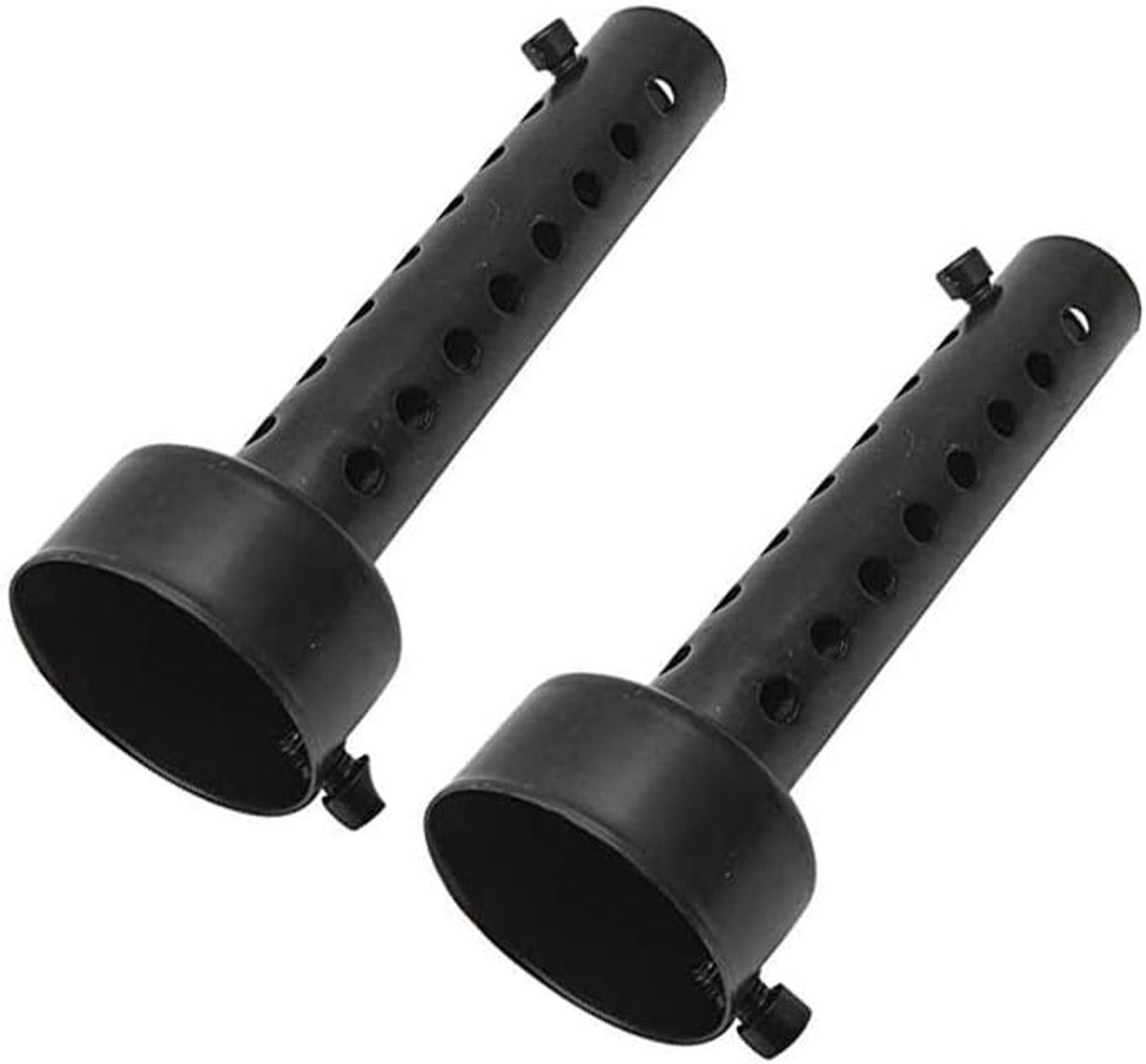 2X Motorfiets Universele Uitlaat Baffle DB Killer uitlaatdemper 48mm