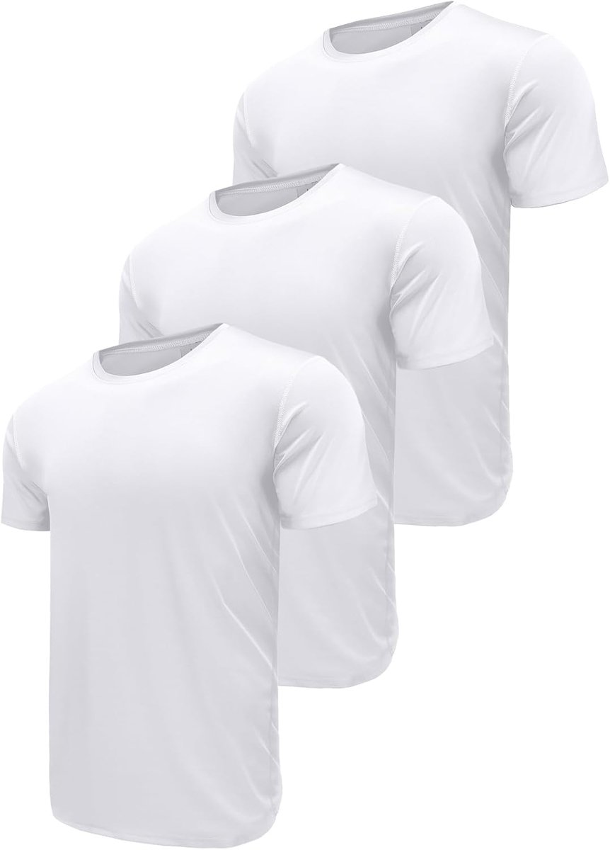 T-shirts, voor heren, met lange mouwen, UPF 50+-uv-bescherming, sneldrogend, functionele shirts, loopshirts, ademend, sportshirts, gymshirt, hardloopshirt, outdoor, work-outs, fitness