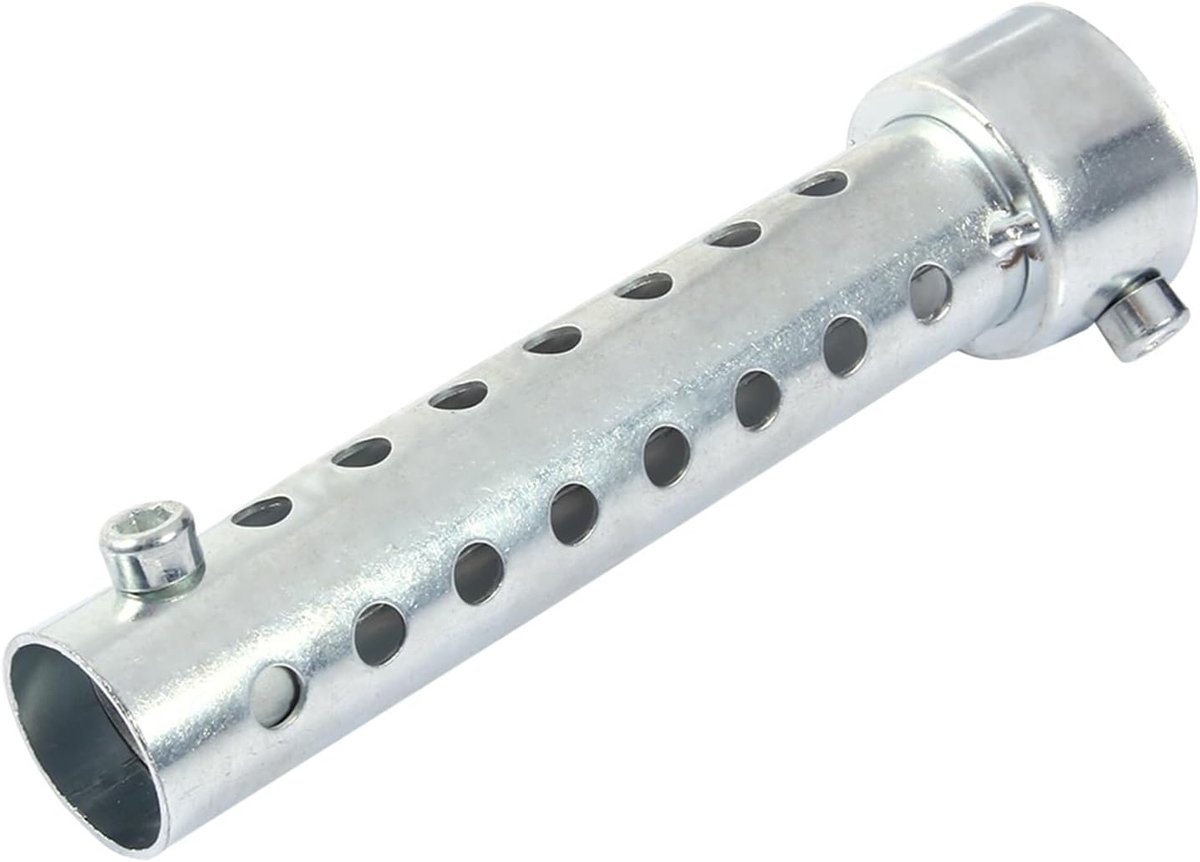 Sound Eliminator, Universele Motoruitlaat Can DB Killer Muffler Baffle Insert 42 Mm, Zilver (35mm)