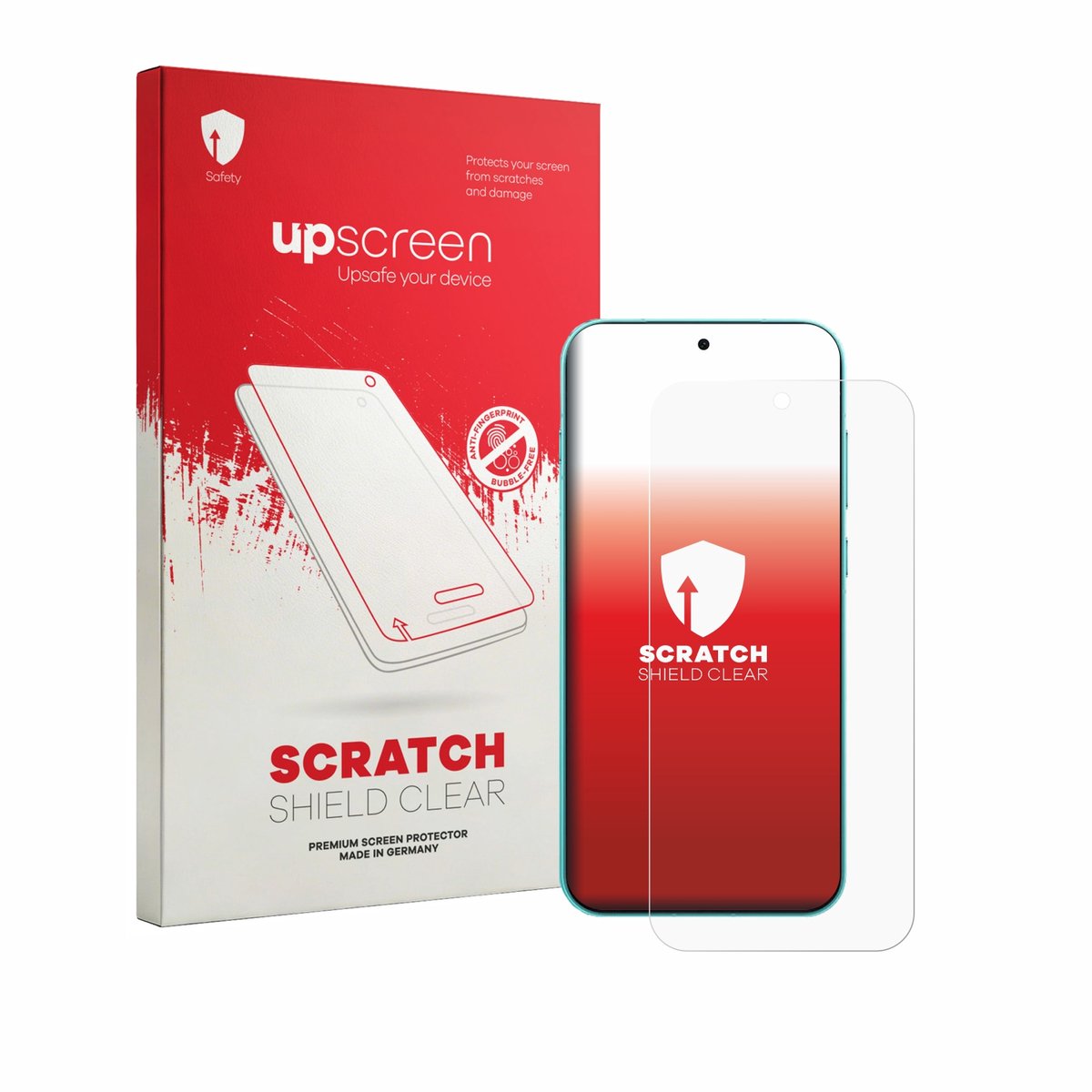 upscreen - Screenprotector voor Oppo F35 Pro - Folie Beschermfolie transparant