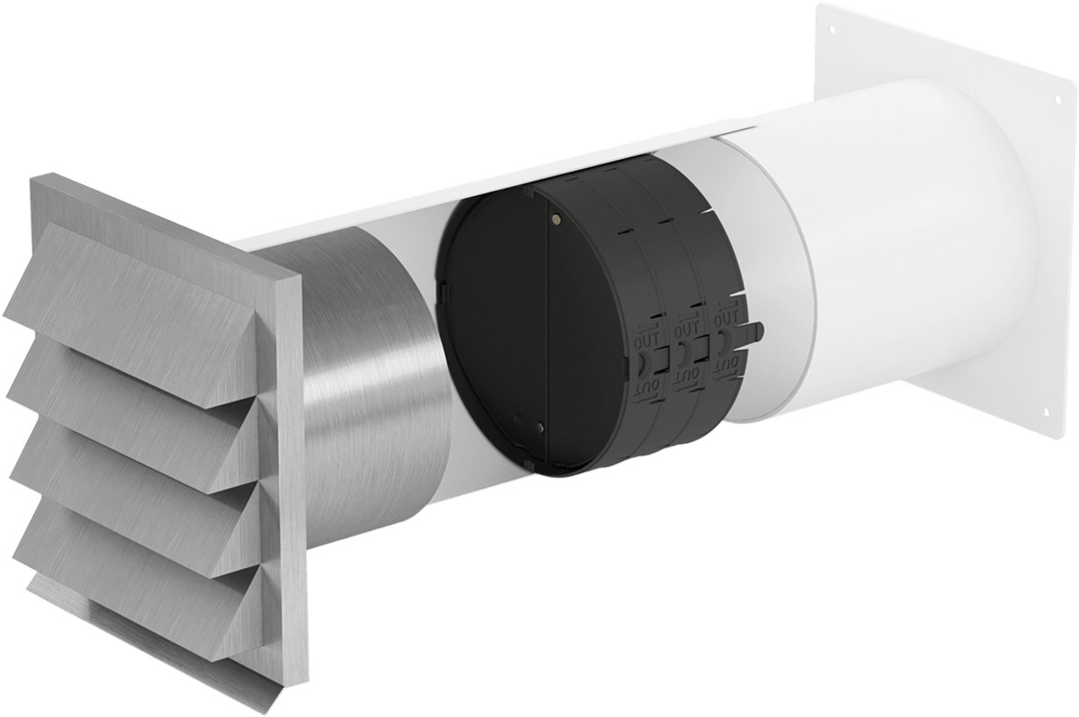 HD3001 - thermoblock muurdoorvoer incl. klep