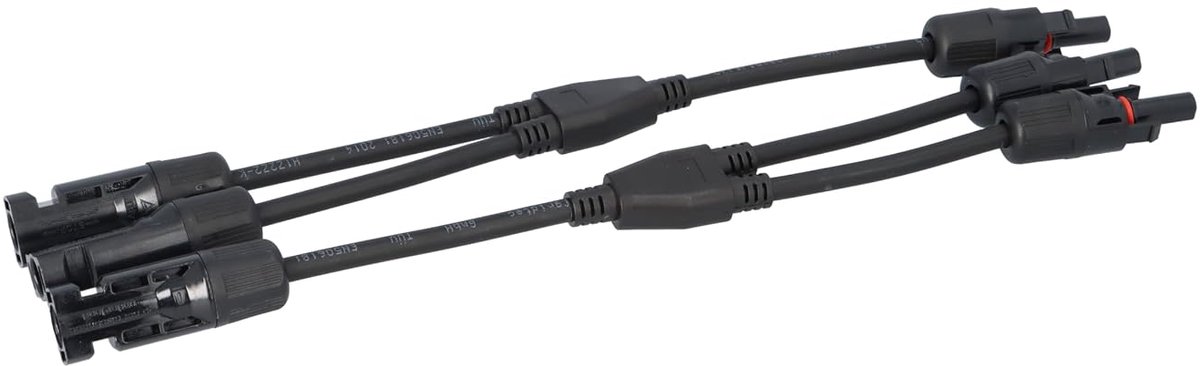 Solar Kabel 6 mm2 Y Verdeelconnector - Weerbestendig - Multi-contact 4 Y Plug - Voor optimaal rendement - ShopVlot
