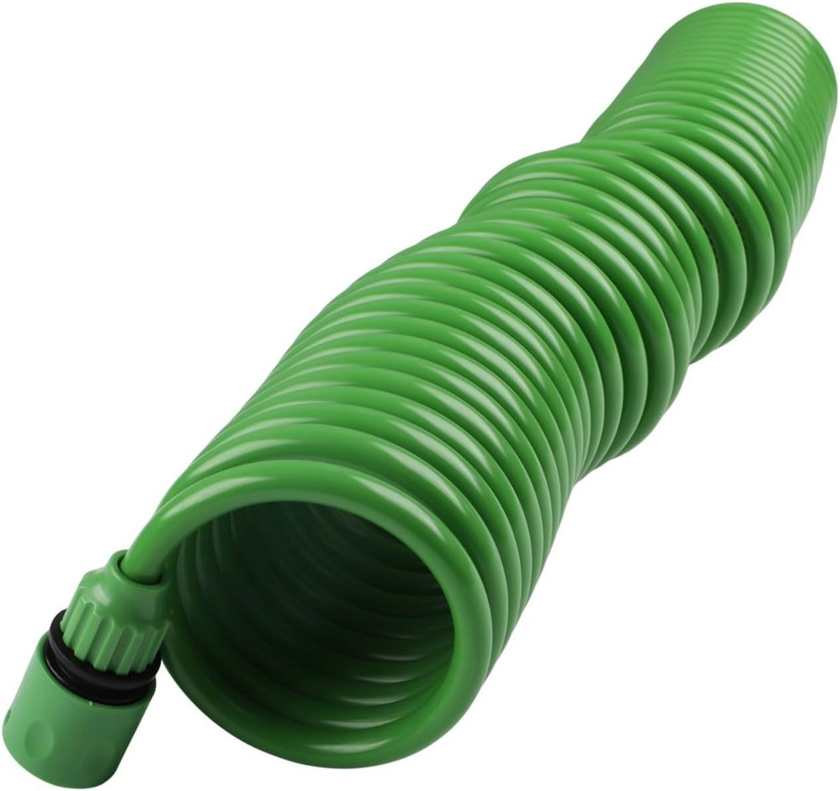 Tuinslang - Intrekbare waterslang - Gazon Besproeien - Kunststof Connectoren - Tot 20m - Groen – foto 5