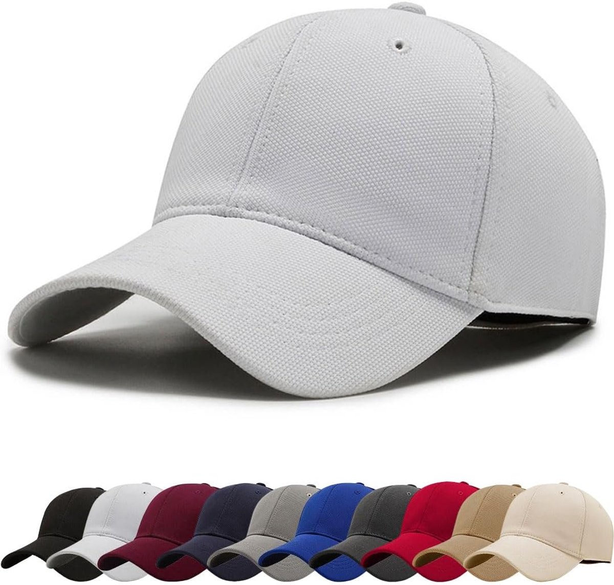Honkbalpet voor heren en dames, zonnepet, baseballpet, uniseks, baseballpet voor heren en dames, voor sport, reizen, buiten