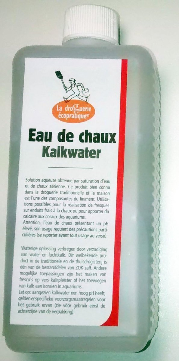 Limoenwater 500ML - Calciumhydroxide - Versterkt hygiëneproducten - Ideaal voor liniment - ShopVlot