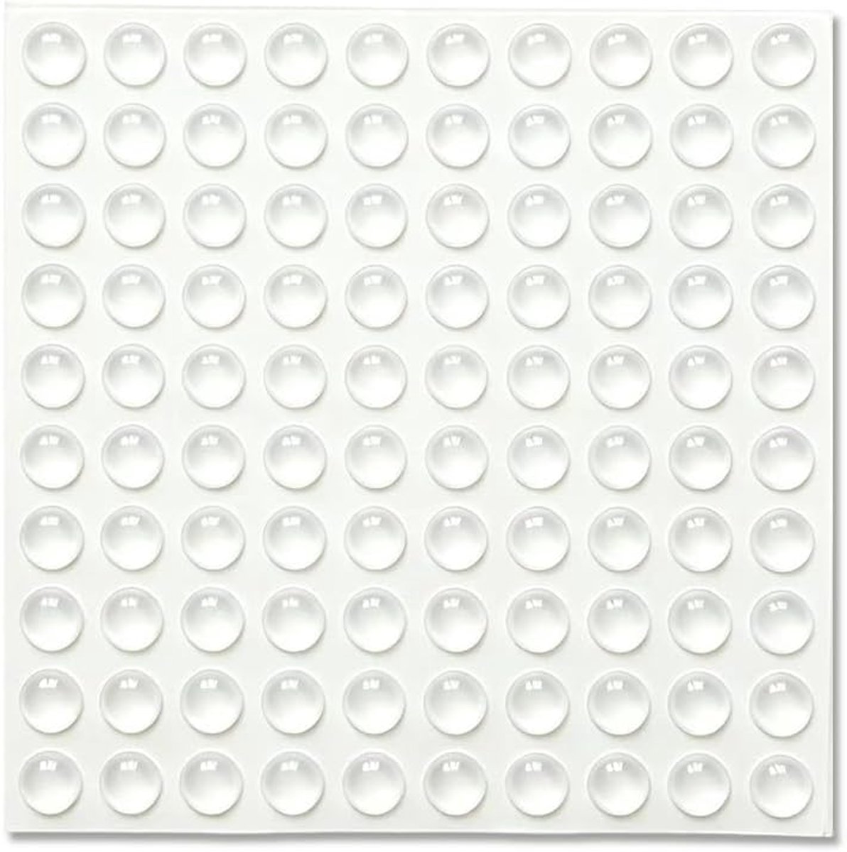 Cabinet Bumpers - 100 Stuks Duidelijke Deur Bumpers - Zelfklevend Silicoon - Voorkomt Geluid van Dichtklappen - ShopVlot