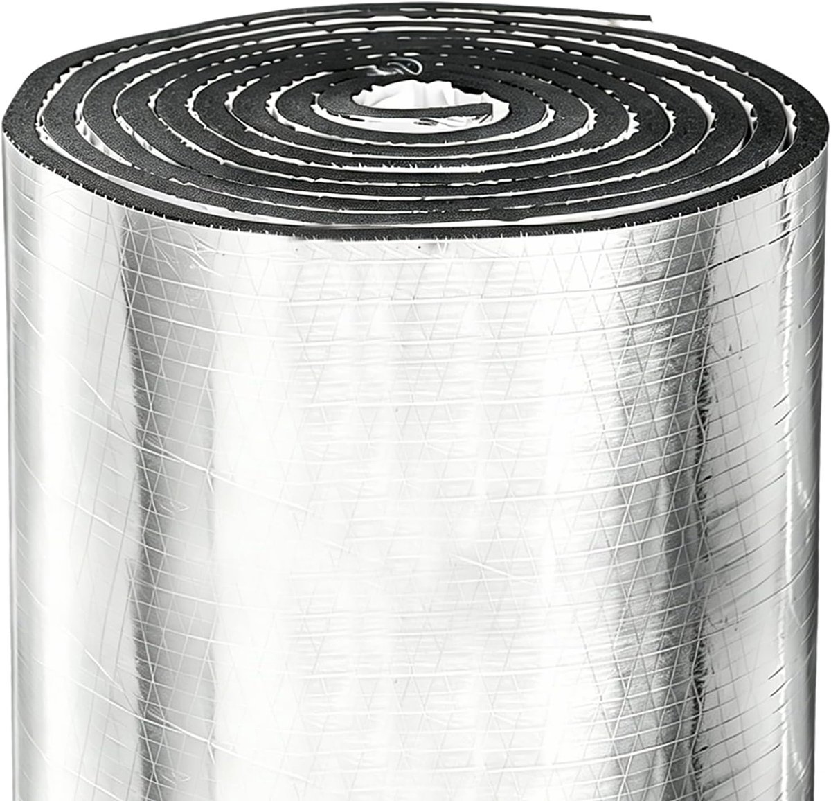 Rol isolatiestof 5 mm - zelfklevende aluminium isolatie - warmte- en geluidsisolatie - ShopVlot
