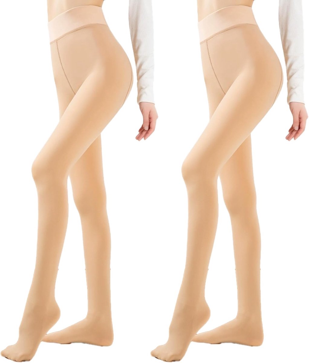 Thermo Tights Dames - Hoge Taille - Opaque Warm - Ideaal voor de Winter - ShopVlot