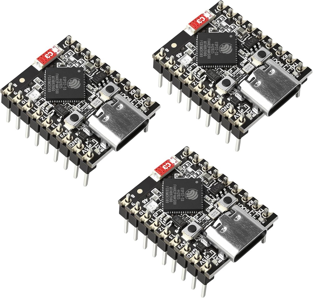 ESP32-S3 Mini ontwikkelplaat - Dual-Core 240MHz - 2.4GHz WiFi 6 en BT5.2 - Ideaal voor Smart Home toepassingen - ShopVlot