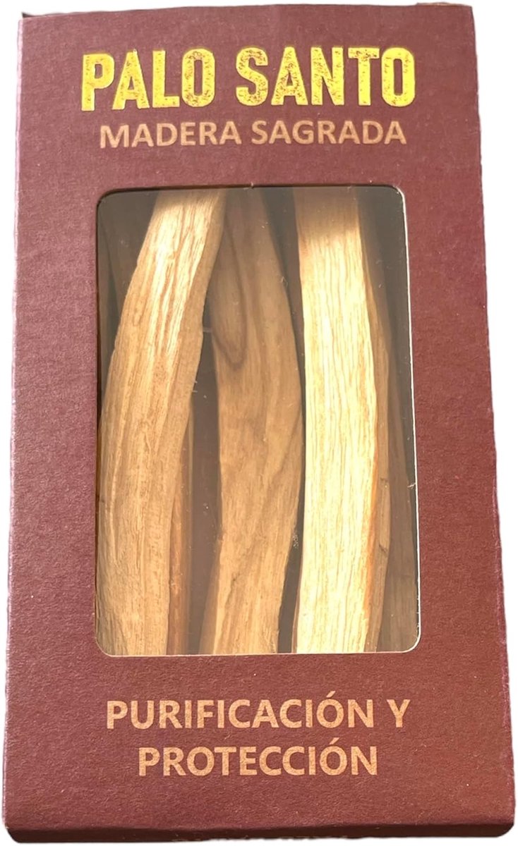 Palo Santo wierook - 100% natuurlijk - 8 stokken heilig hout - reiniging en energetische bescherming - m-winkel