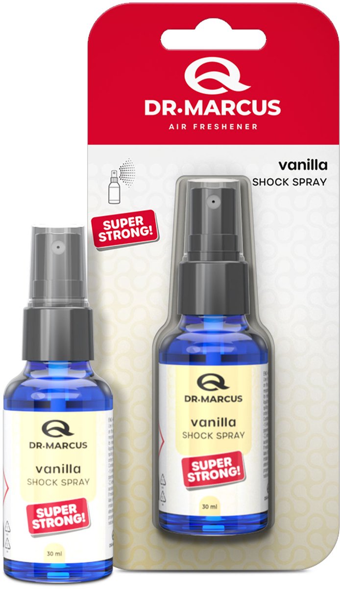 Dr. Marcus – SHOCK SPRAY – Vanille luchtverfrisser 1 Stuks [DRM07949]