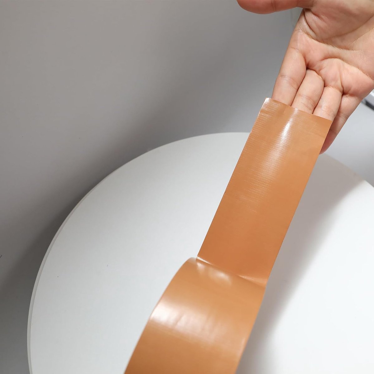Duct tape 75mm x 41m - waterdicht - bruin - ideaal voor reparaties - ShopVlot