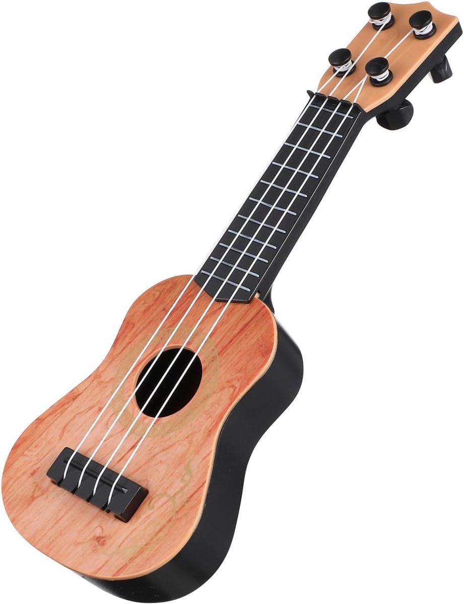 SnelShoppen - Ukulele voor Kinderen, 4 Snaren, Robuust Muziekinstrument, Kindvriendelijk, Voor Beginners, Peuters, Muzikale Speelgoed, Creatieve Ontwi