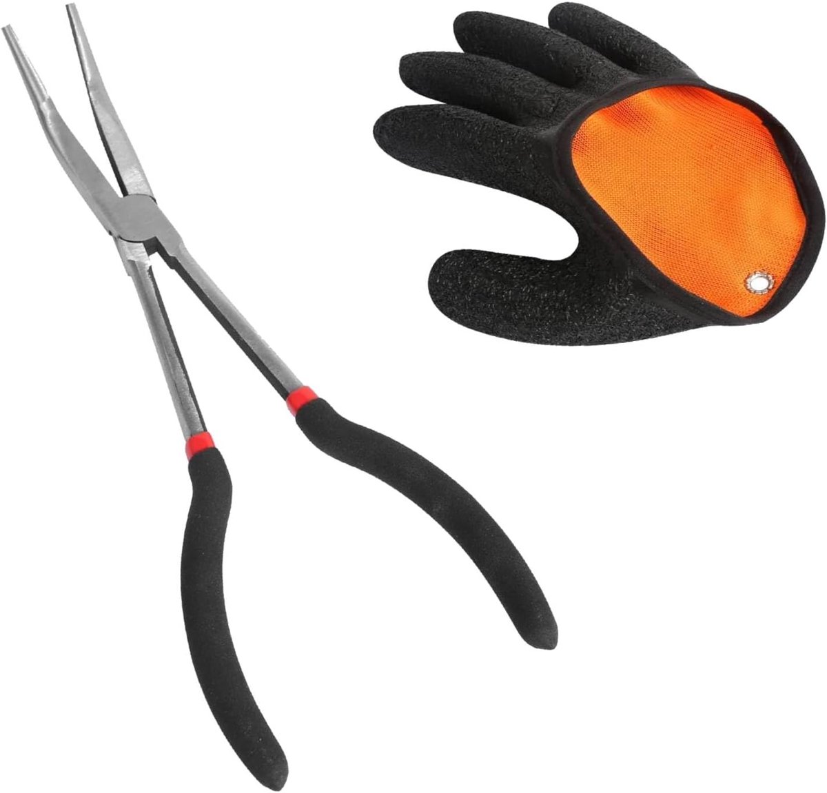 Visserspinnen 28cm - Hoogwaardige carbonstaal - Haakverwijderaar - Ideaal voor predatortevissen - ShopVlot