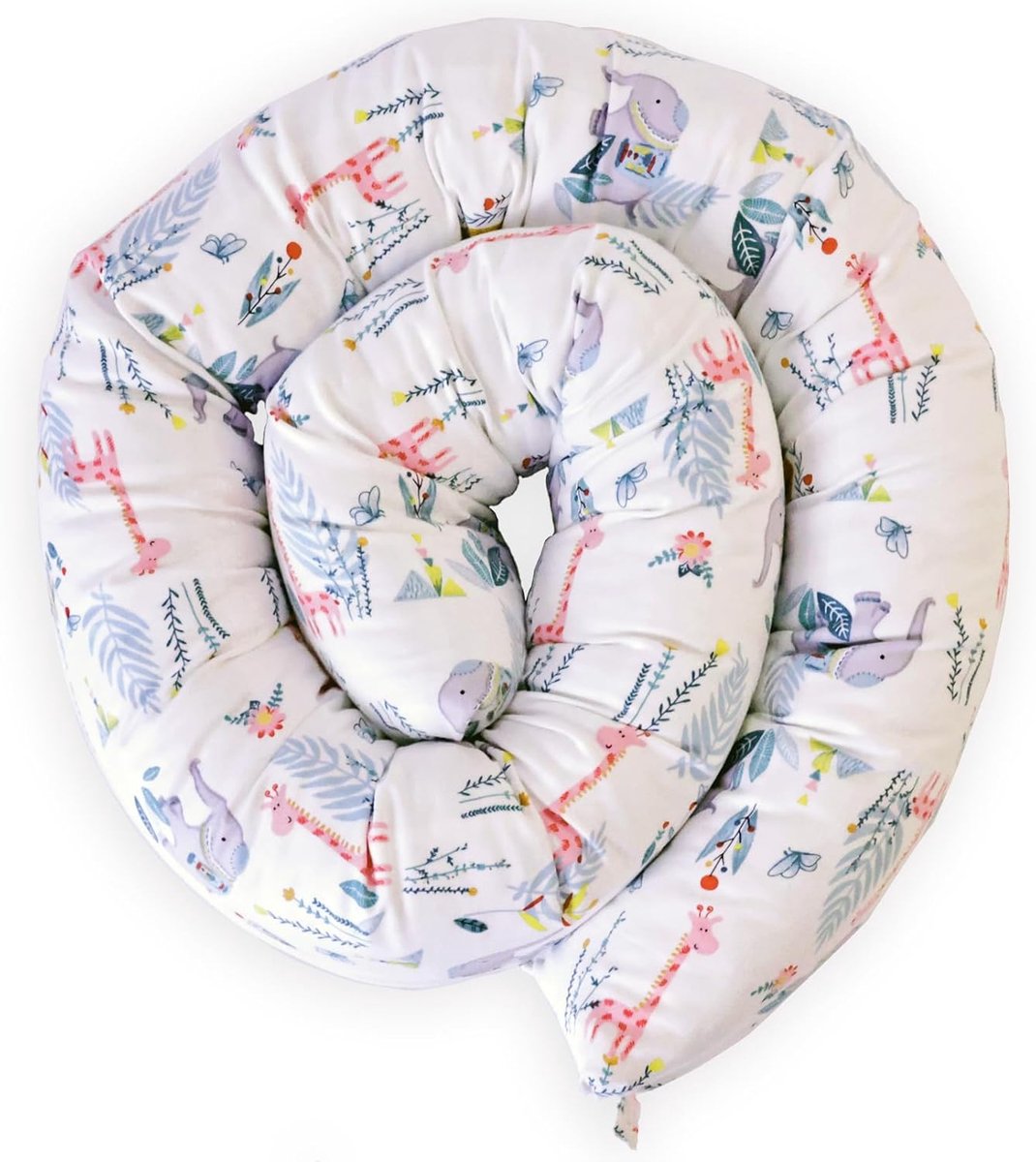 Bedrolkussen 180 cm - Katoen - Cuddly Snake - Ideaal voor zijslapers - SnelShoppen
